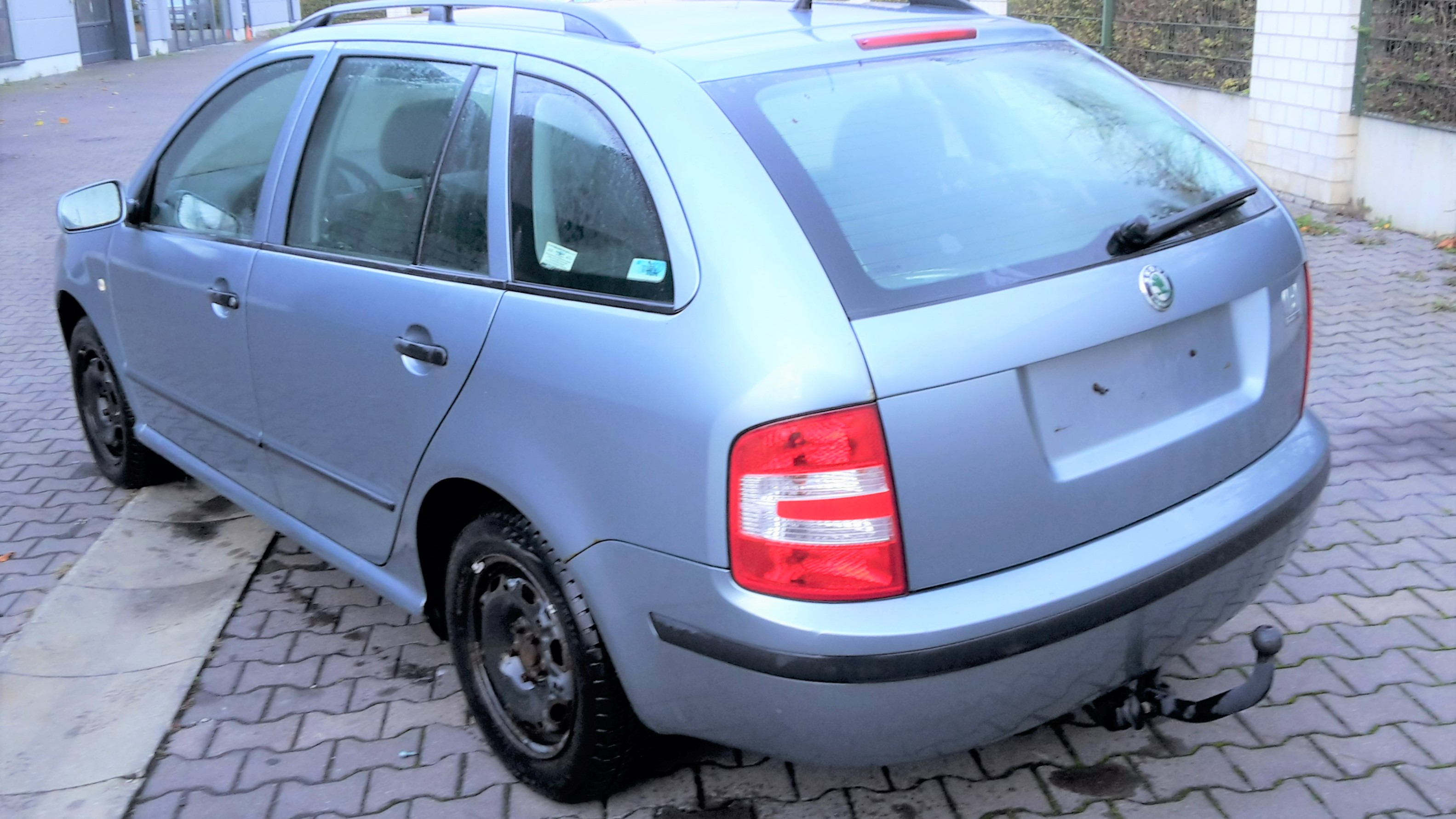 SKODA FABIA 6Y FACELIFT Bj 2005 original Rückleuchte links Heckleuchte E-Design